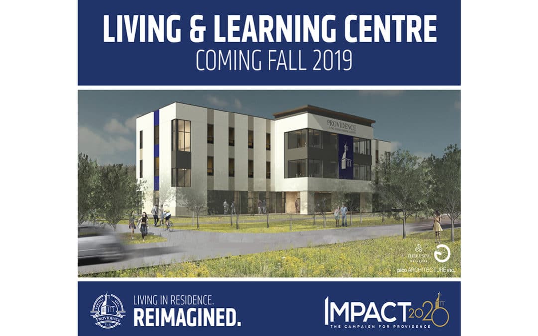 Providence to break ground on new Living & Learning Centre