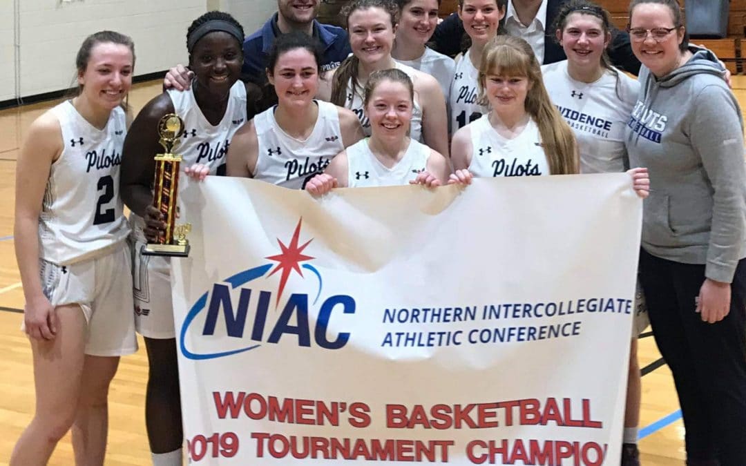 Pilots Women’s Basketball Win NIAC Championship!