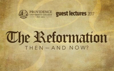 Providence to mark Reformation anniversary with John G. Stackhouse, Jr. presentation