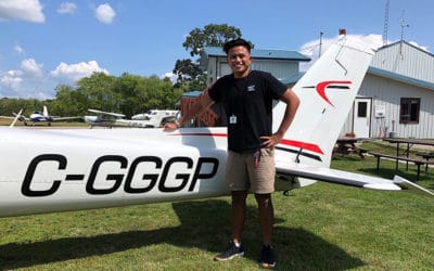 Providence aviation student flying into prestigious national competition