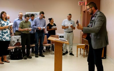 Seminary school year begins with worshipful retreat at St. Benedict’s