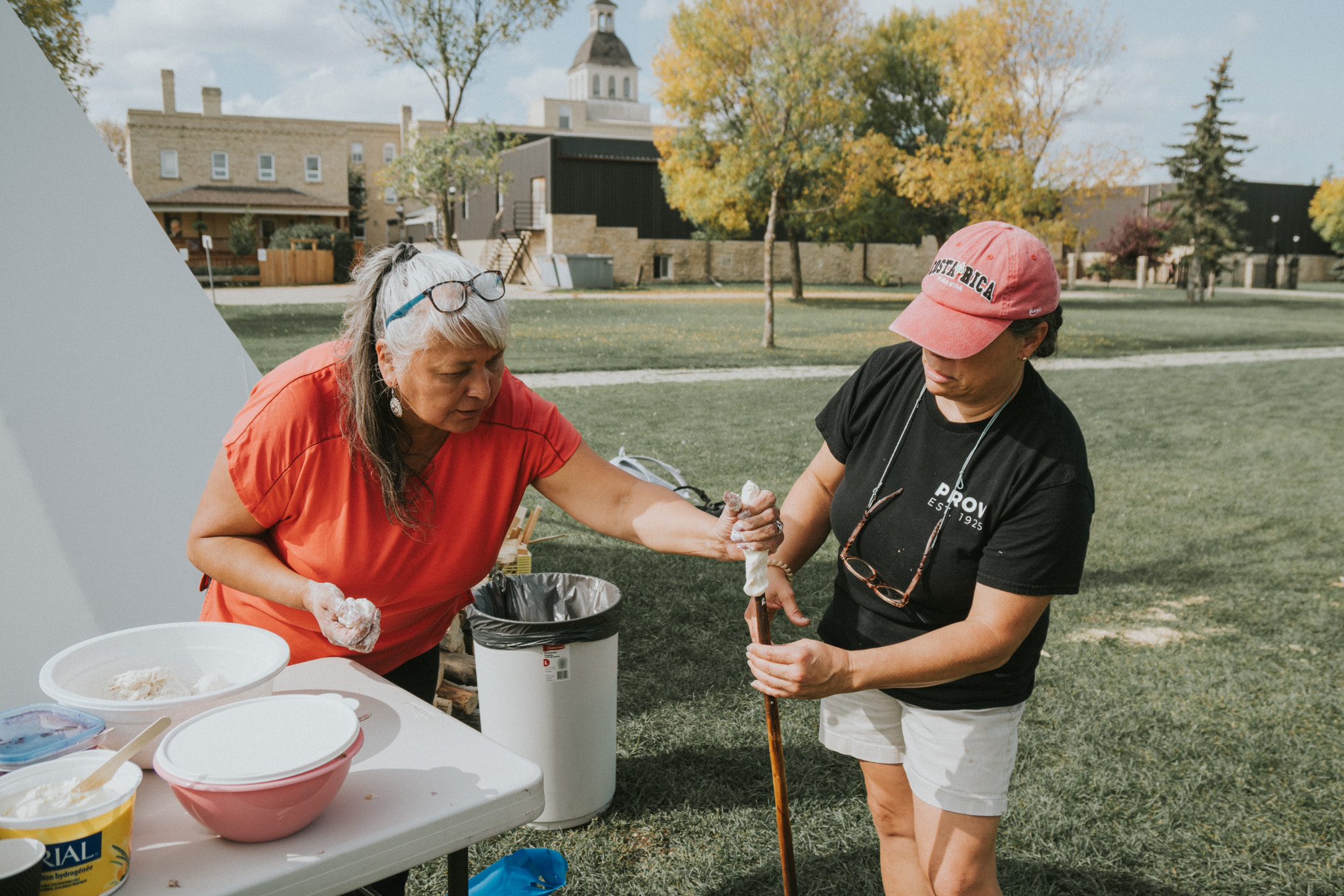 Making Bannock 2023