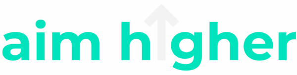 Aim Higher Logo - Green