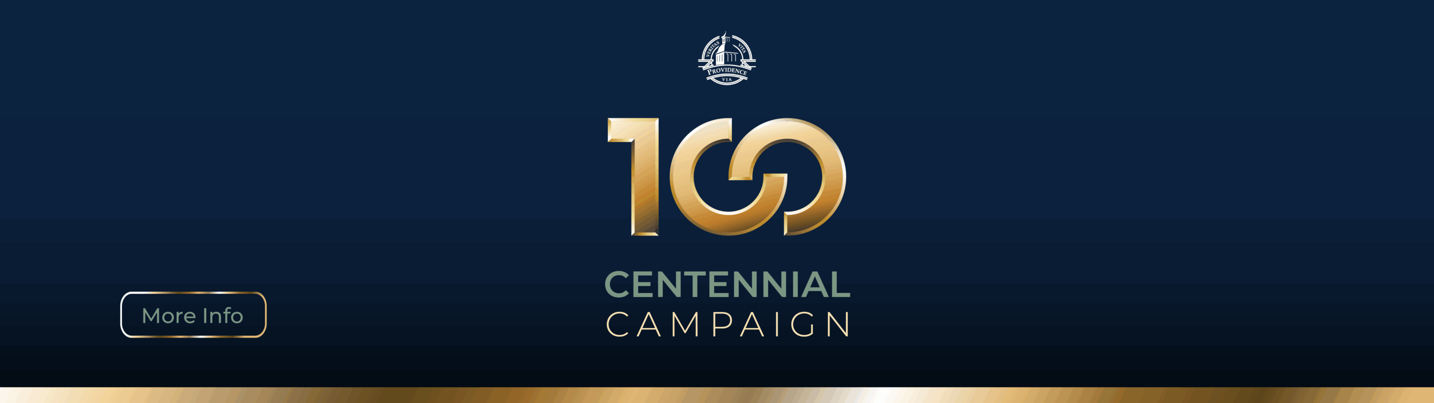 Centennial Campaign Banner
