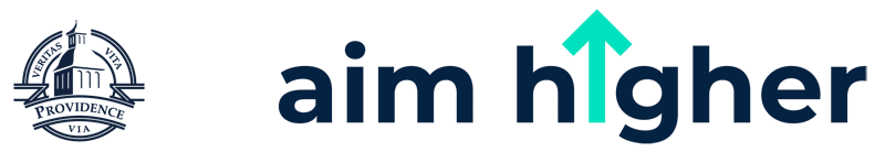 Providence and Aim Higher logo