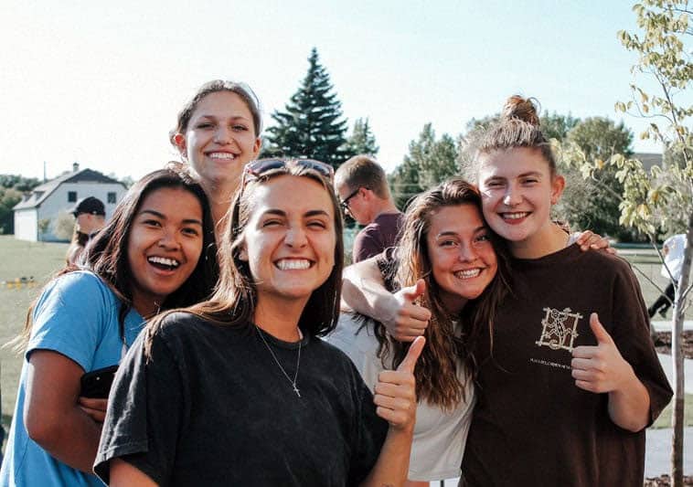 Students at Providence