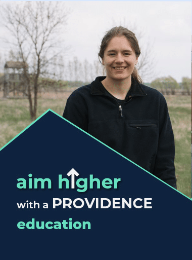 Aim Higher Banner with Bardia